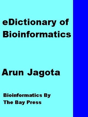 cover image of eDictionary of Bioinformatics